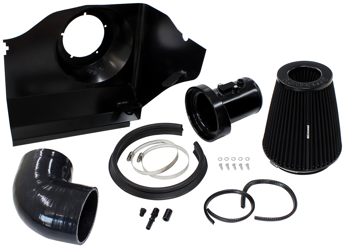 Aeroflow AF2341-1001 Hsv LSA Intake Kit with Shieldsuits Gen F / F2 Gts Black Kit