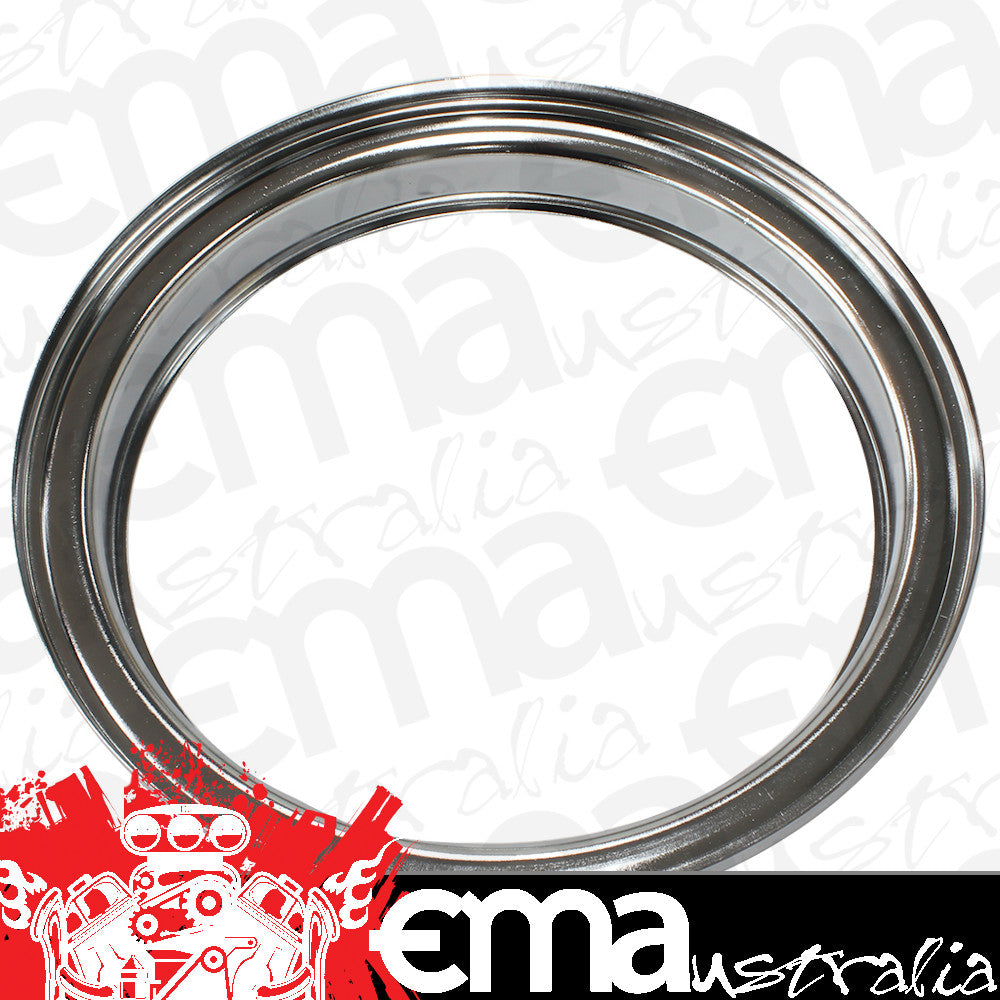Aeroflow AF2851-0955 9" Air Cleaner Base Only Flat Base Chrome 7-5/16"