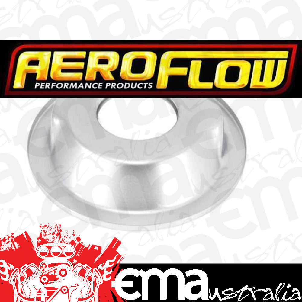 Single 2-3-4barrel, 5-1/8 in. neck 14" Air Cleaner Base Only Recessed 1-1/8" (28mm Chrome Aeroflow Performance Products AF2851-1411