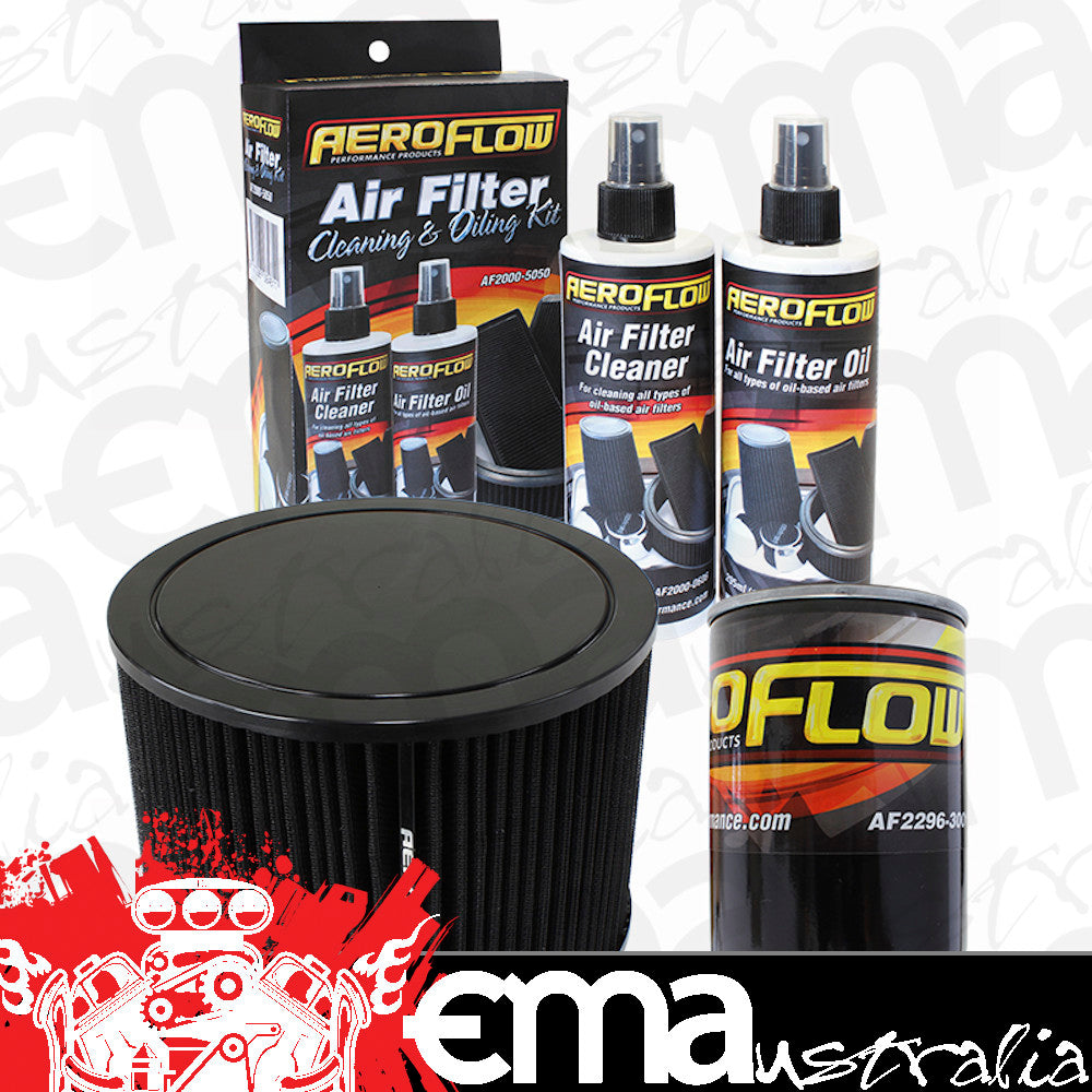 Aeroflow AF2999-2000 for Toyota Hilux 3.0L Diesel Turbo04/05 - 2015 Air Oil & Cleaner