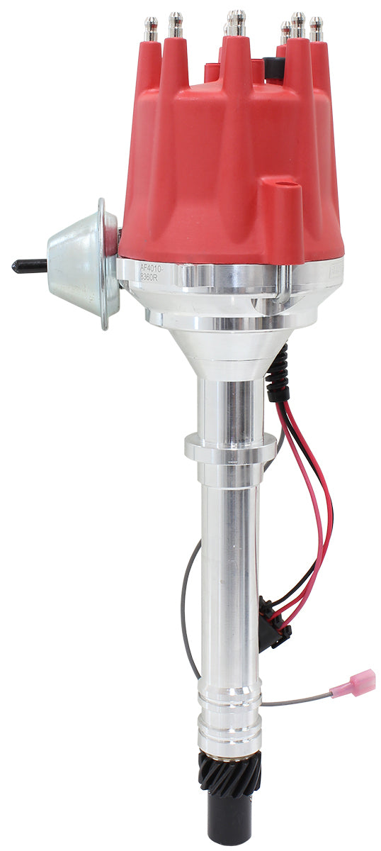 XPRO Ready to Run nDistributor, Machined Aluminium Body with Red Cap (Suit Chev V8)