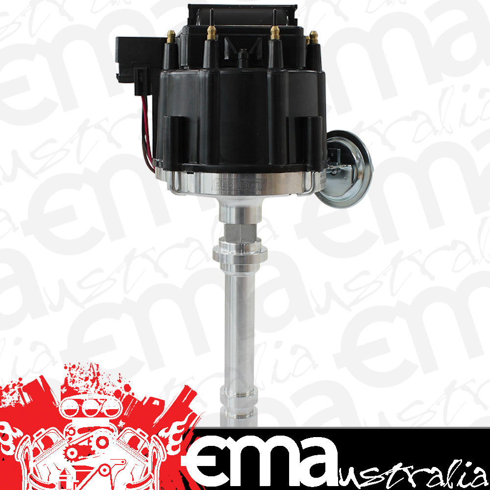 Aeroflow AF4010-8362BLK Chev V8 Hei Distibutor **Std GM Distributor** Blk Cap