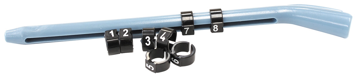 Aeroflow Performance Products AF4030-3414 Plug Wire Markers (8) 8.5mm with Installation Tool