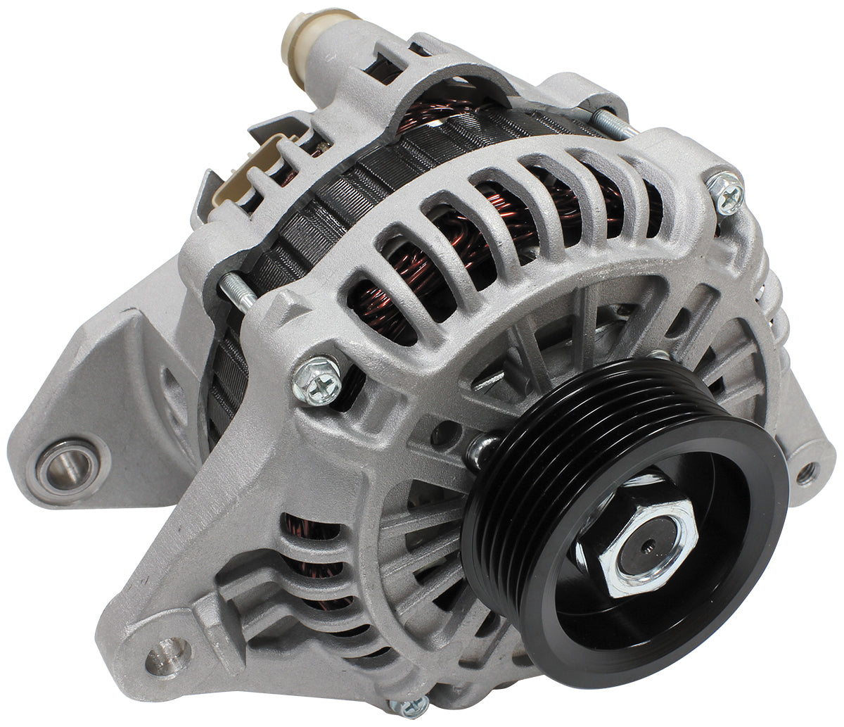 Aeroflow AF4075-1500 MITSUBISHI 4G63 150A HIGH OUTPUT ALTERNATOR RAW