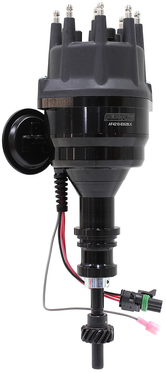 XPRO Ready to Run Distributor, Black Anodised Body with Black Cap (Suit Ford 289-302W)