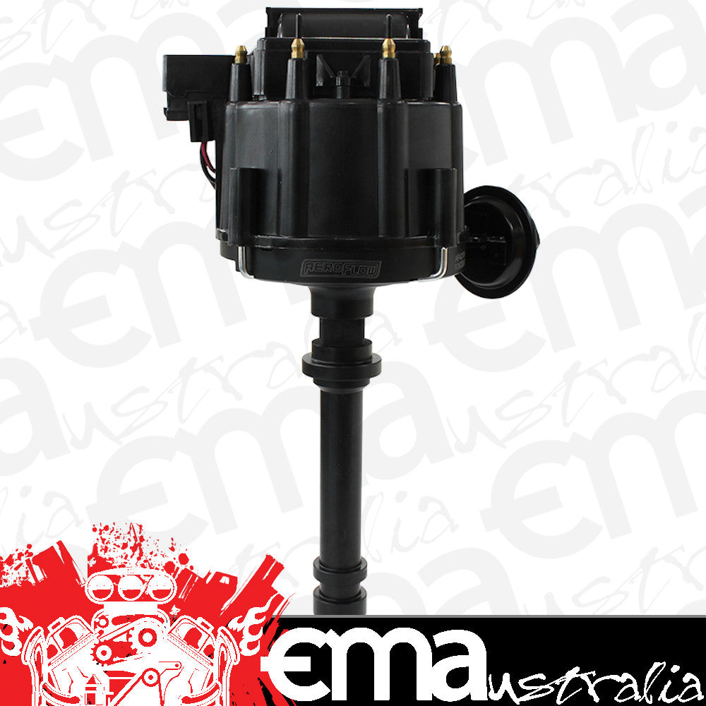 Aeroflow AF4210-8362BLK Chev V8 Hei Distibutor **Std GM Distributor** Blk Cap