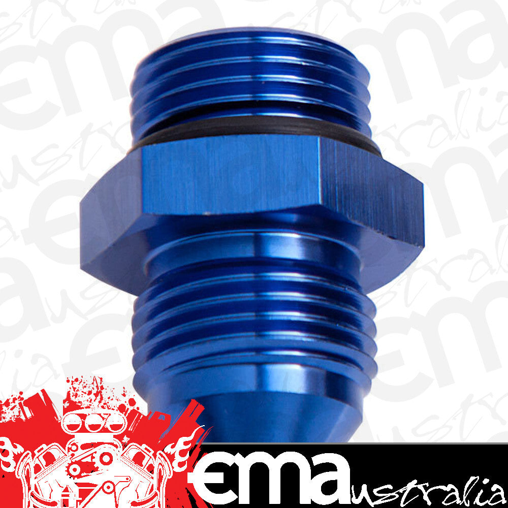 Aeroflow AF920-10-06 -6 ORB to -10AN Straight Blue Male to Male