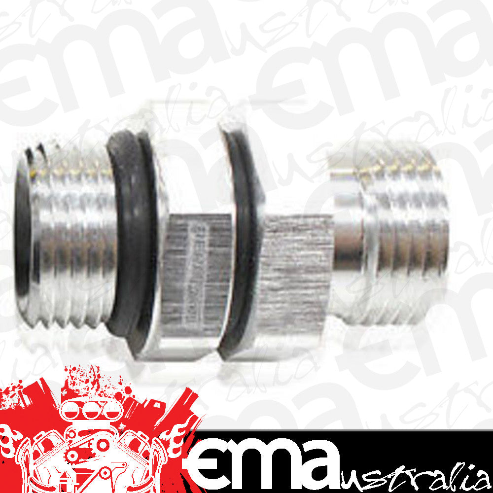 Aeroflow AF929-12-08S -12 ORB Swivel to -8 ORB Silver Full Swivel