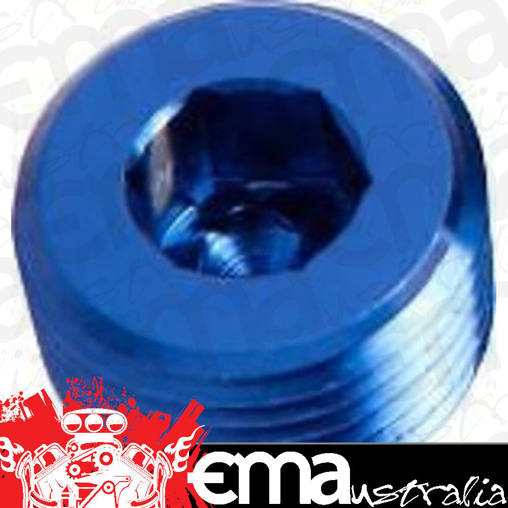 Aeroflow AF932-01 NPT Plug 1/16" Blue 1/16" NPT