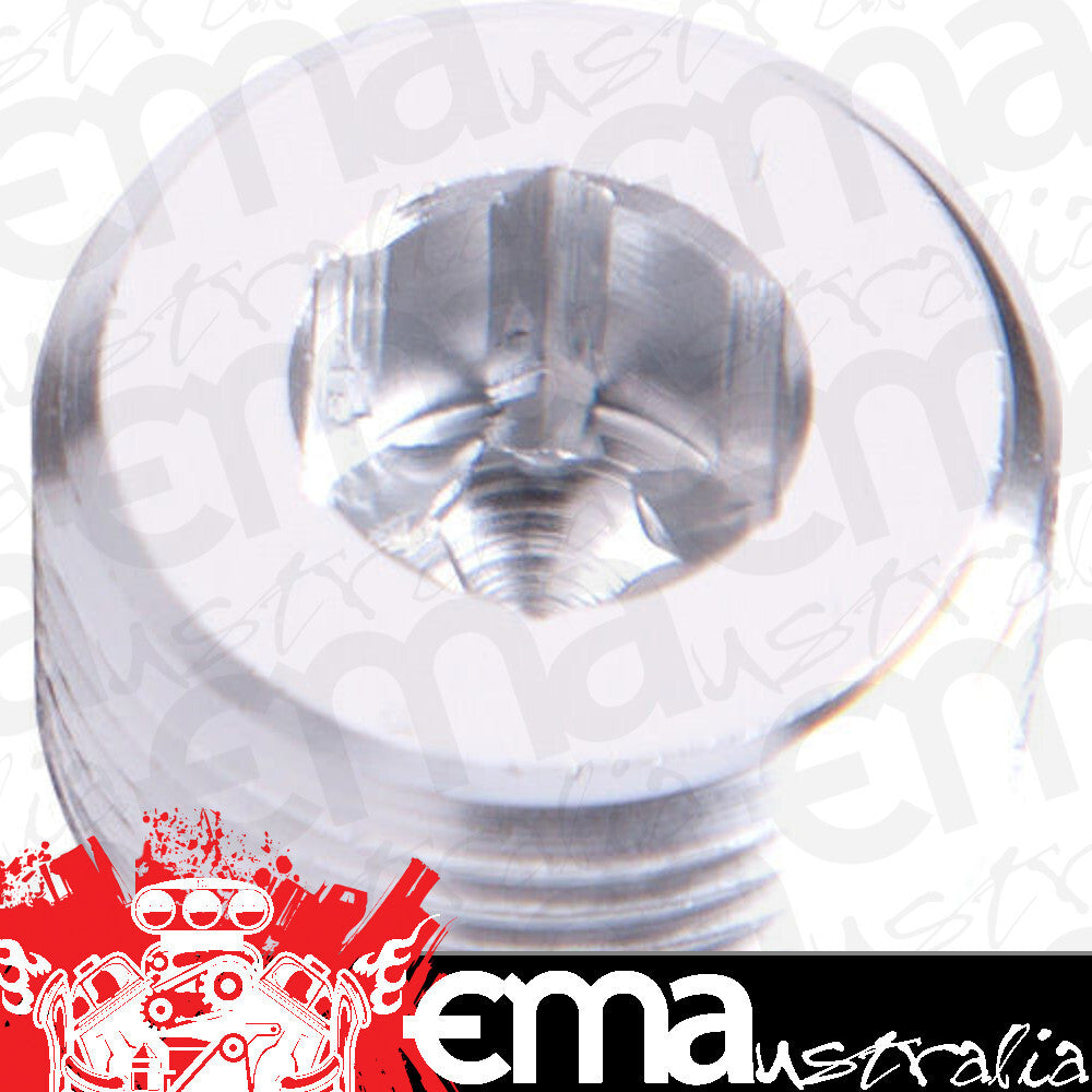 Aeroflow AF932-08S NPT Plug 1/2" Silver 1/2" NPT