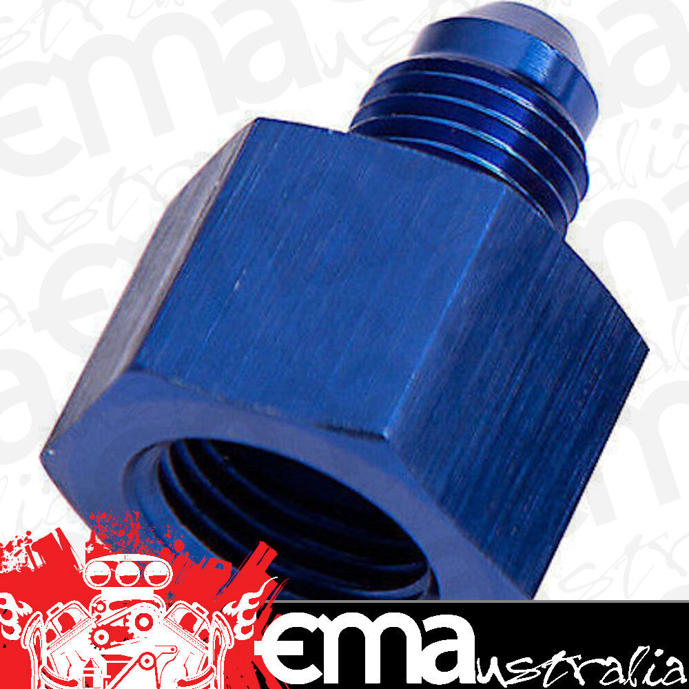 Fuel pumps/ Regulators Female Reducer -8AN to -6AN Blue Reducer Female to Male Aeroflow AF950-08-06 Aeroflow Performance Products AF950-08-06