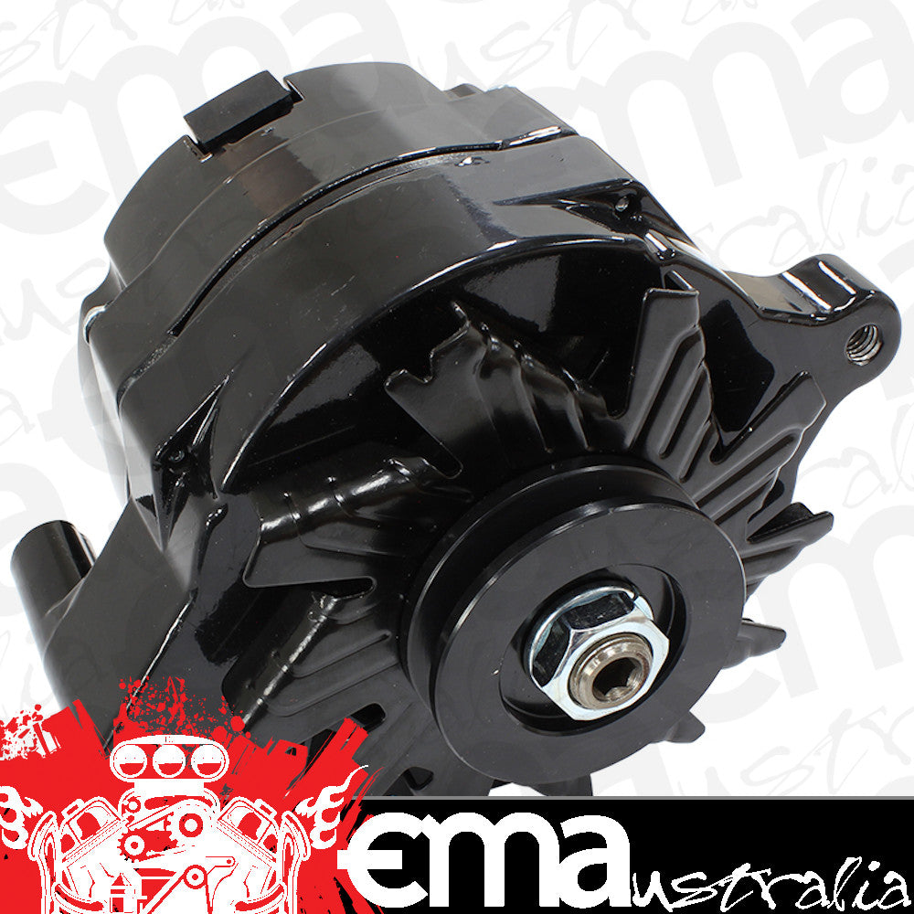 Aeroflow AF4273-1140 Ford Black 140 Amp 1 Or 3 Wirealternator