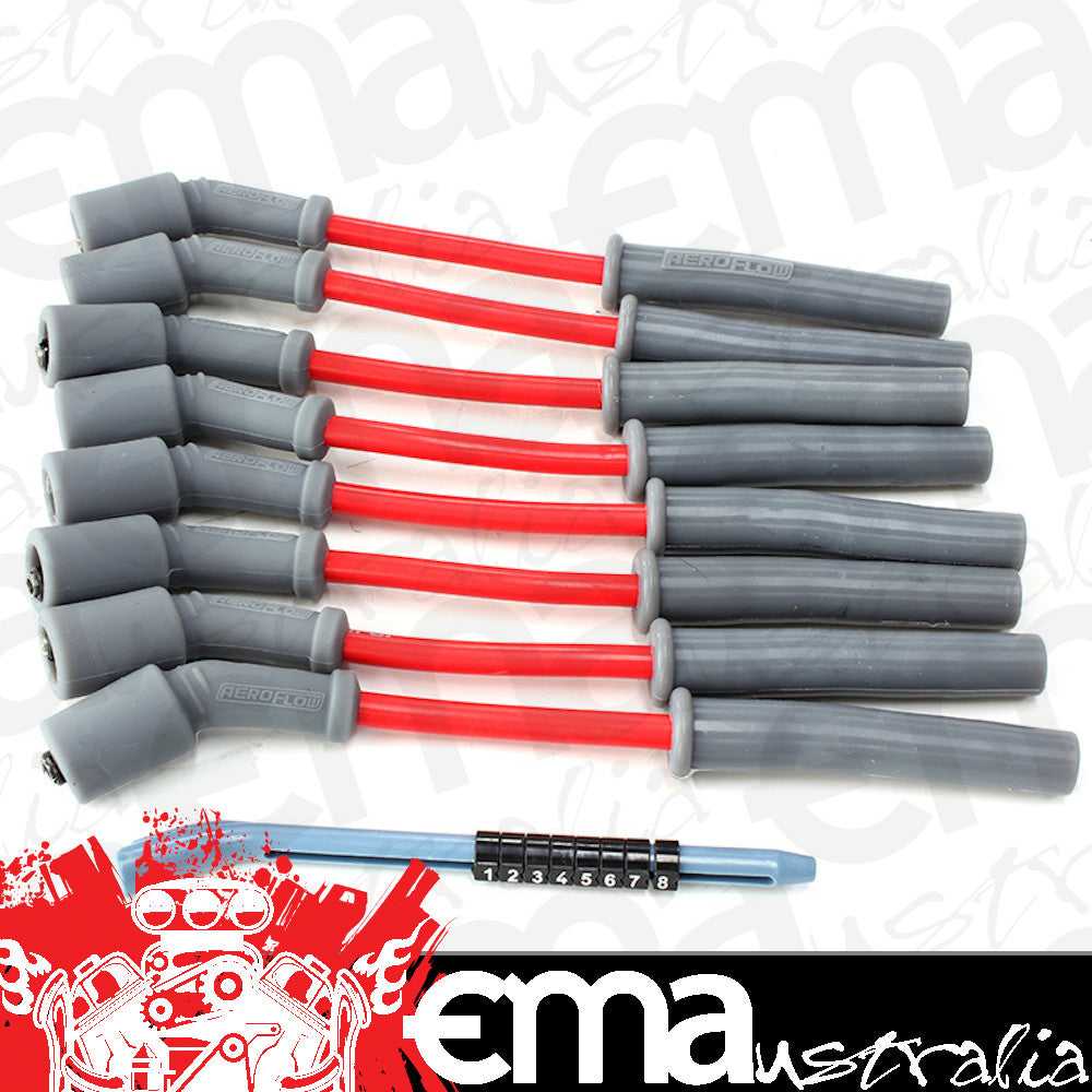 Aeroflow AF4530-32819 Holden LS1 Early Ignition Leadset Red