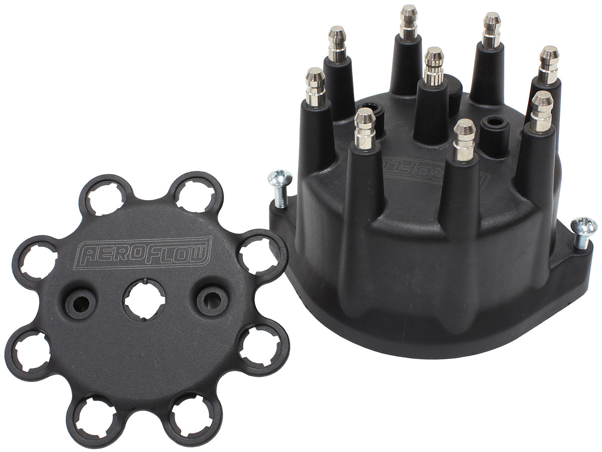 Aeroflow Performance Products AF4590-84313 Replacement XPRO Distributor Cap - Black (Suit SB Ford 289-302 & 302-351 Cleveland Distributors)