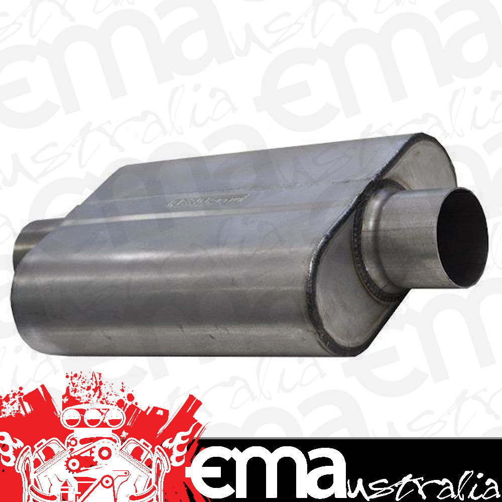 Aeroflow AF5011-300 3" Center / Center Muffler 13" Length 10" Width 4-1/4" H