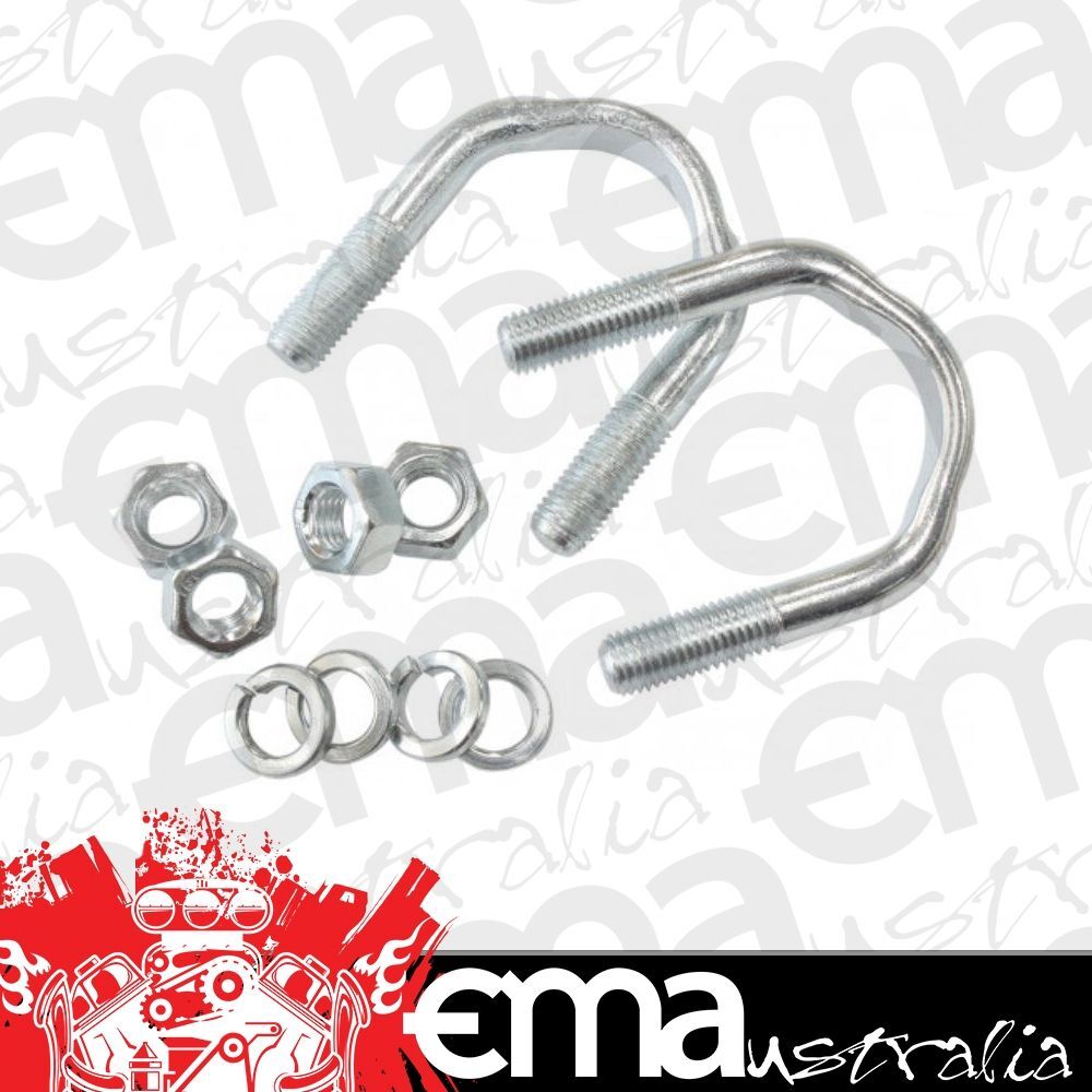 Aeroflow Performance Products AF5074-1006 Forged U-Bolts (Pair) suits 1-1/8" Cap