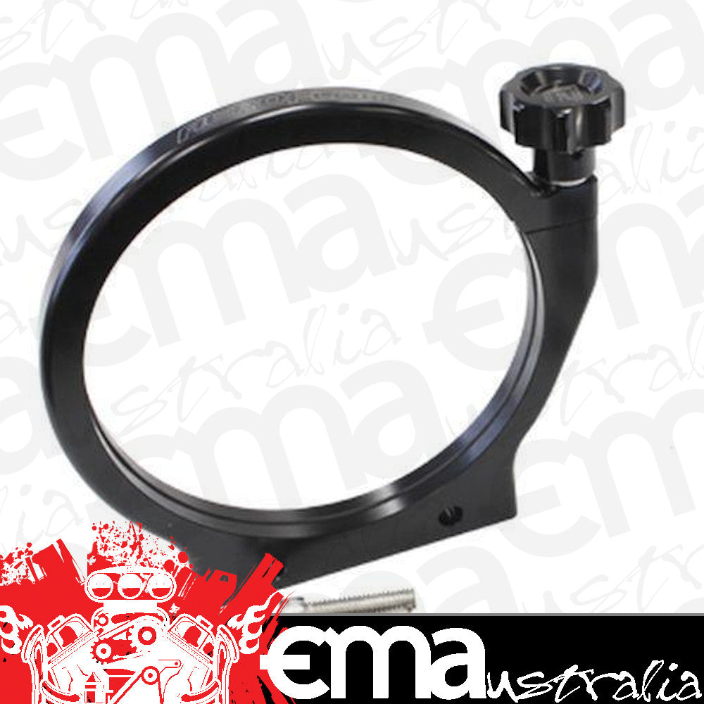 Aeroflow Performance Products AF6400-2000BLK Aeroflow Billet Bottle Mount 2"/50.8mm Black