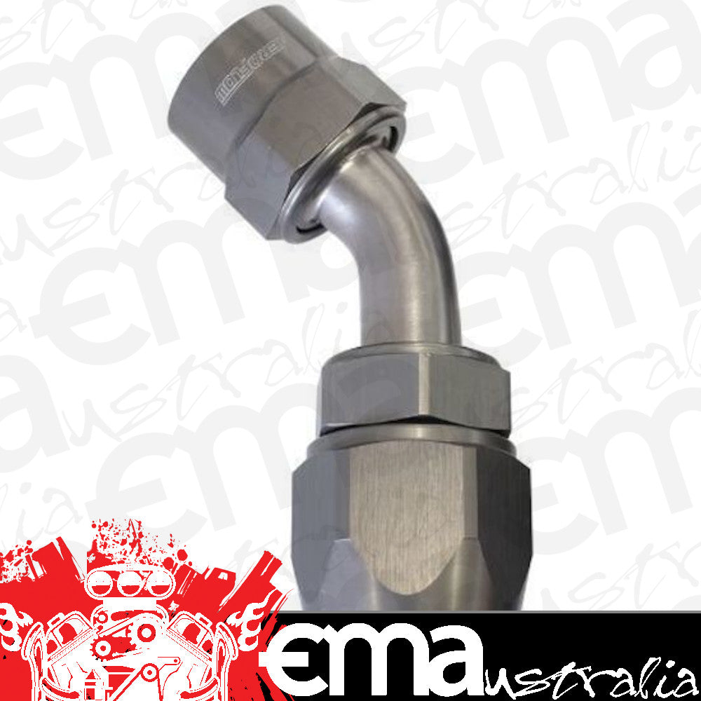 Aeroflow AF7827-10 -10AN 30 Degree Kryptalon Lightweight Big Bore Titanium