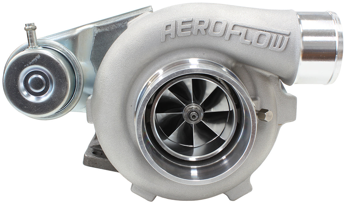 BOOSTED 5328 .86 Turbocharger 275-550HP Rating - Natural Cast Finish (Internal Wastegate, T28 Inlet Flange, 5-Bolt Exhaust Flange)
