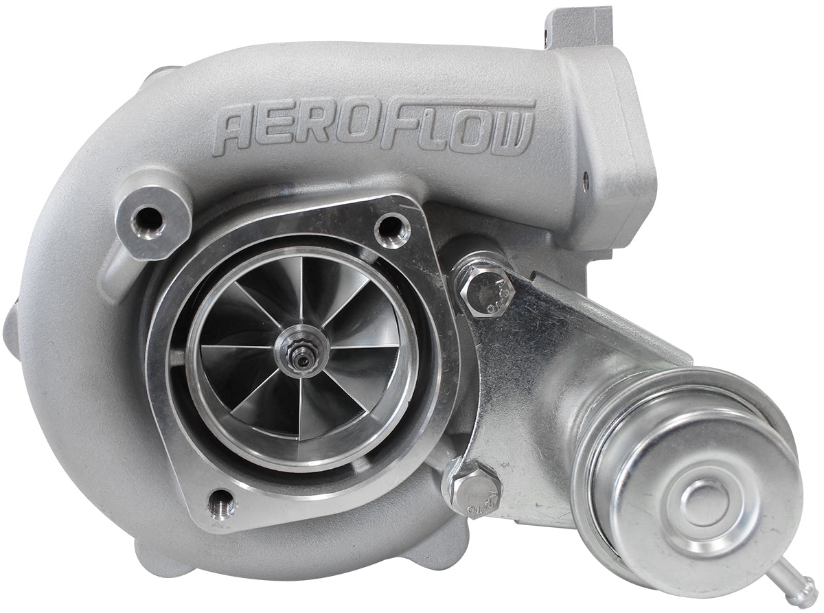 BOOSTED 5328 .86 for Nissan Turbocharger 250-525HP Rating - Natural Cast Finish (Internal Wastegate, T28 Inlet Flange, 5-Bolt Exhaust Flange)