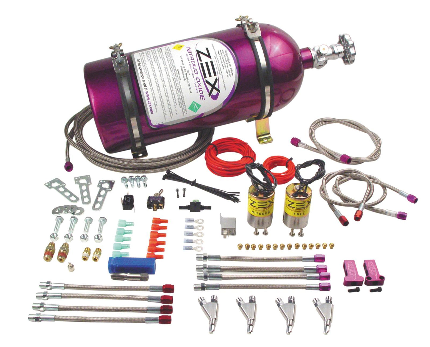 ZEX ZEX82030 Nitrous System Zex 4 Cyl Direct Port