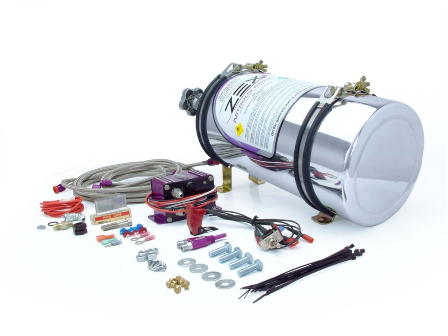 ZEX ZEX82220P Nitrous System for Nissan 350Z W/P Bottle