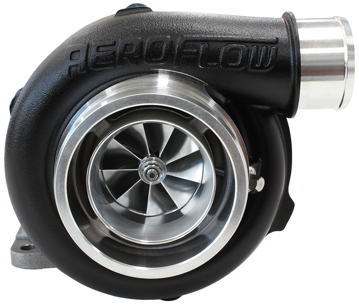BOOSTED 5862 1.06 Turbocharger 400-750HP Rating - Hi Temp Black Finish (External Wastegate, T3 Inlet Flange, V-Band Exhaust Flange)