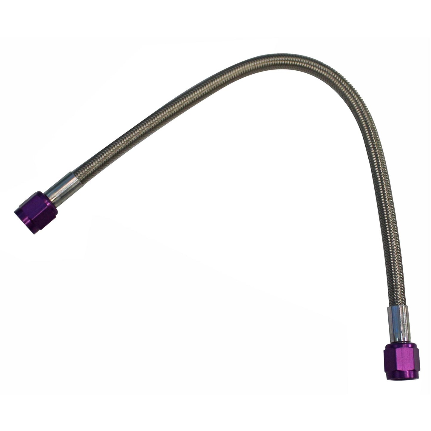 ZEX ZEXNS6598 Hose 12 -4AN W/Purple -4AN Nuts