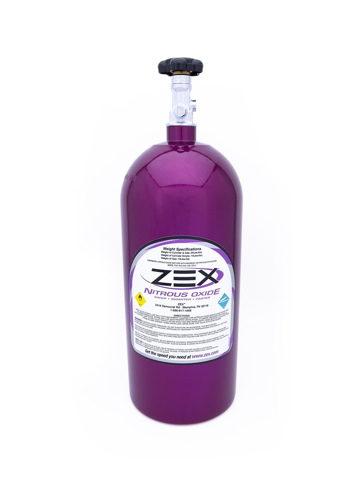 ZEX ZEX82323 Nitrous Bottle Assembly Zex 10 Lb