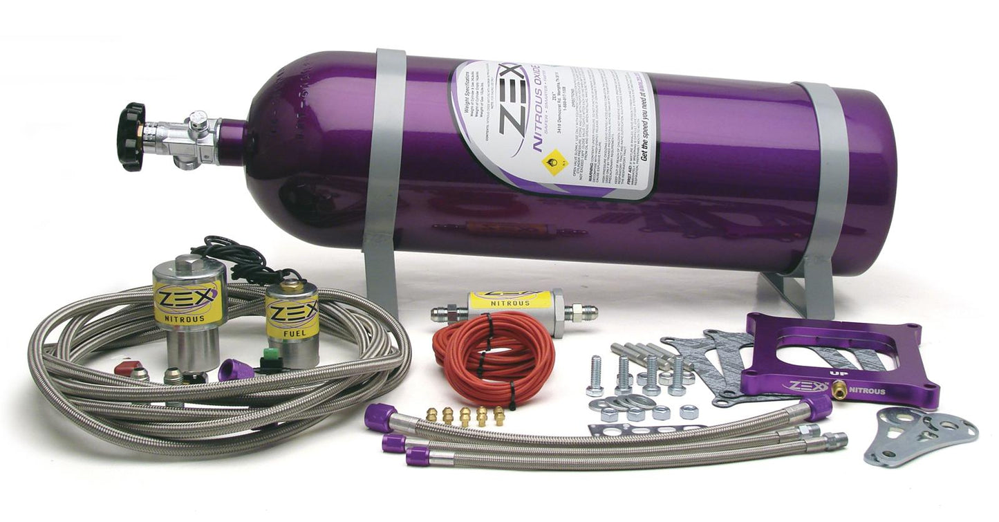 ZEX ZEX82237 Nitrous System Sq Flange Race Plate