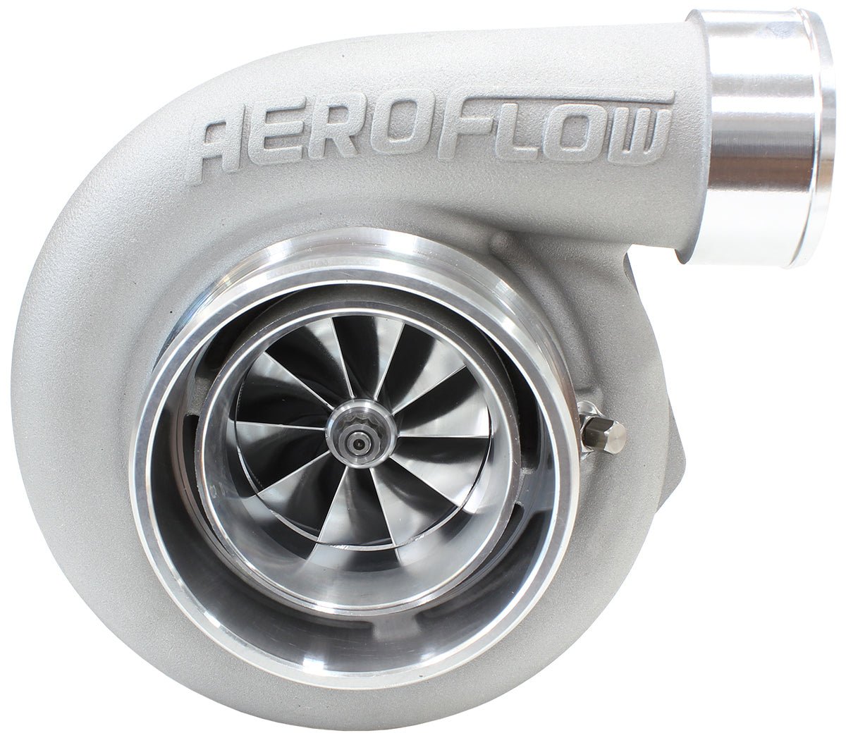 BOOSTED 6362 1.01 Turbocharger 450-850HP Rating - Natural Cast Finish (External Wastegate, V-Band Inlet and Exhaust Flanges)