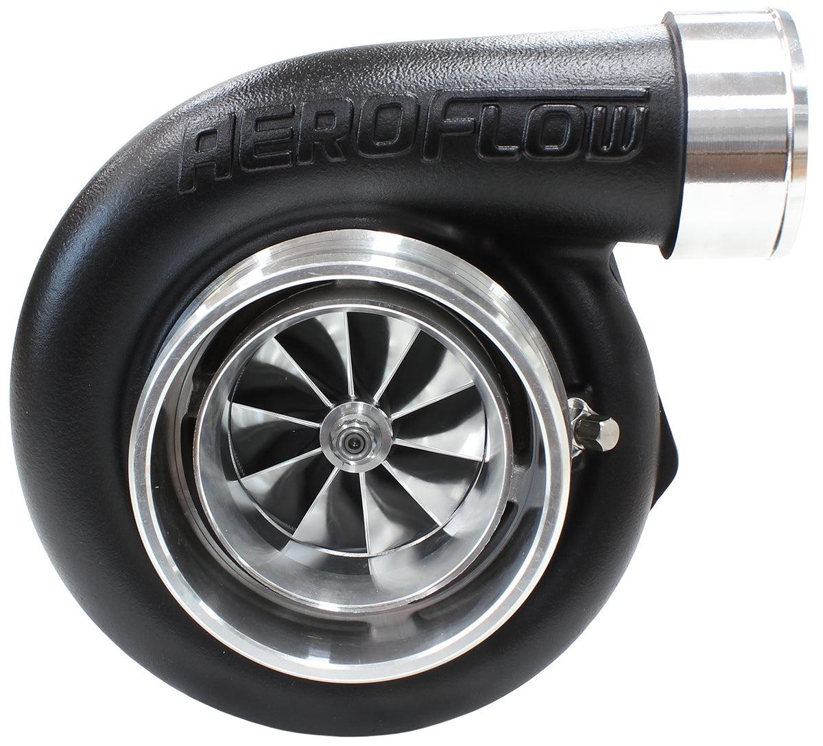 BOOSTED 6762 .83 V-BAND Turbocharger 550-1000HP Rating - Hi Temp Black Finish (External Wastegate, V-Band Inlet & Exhaust Flanges)