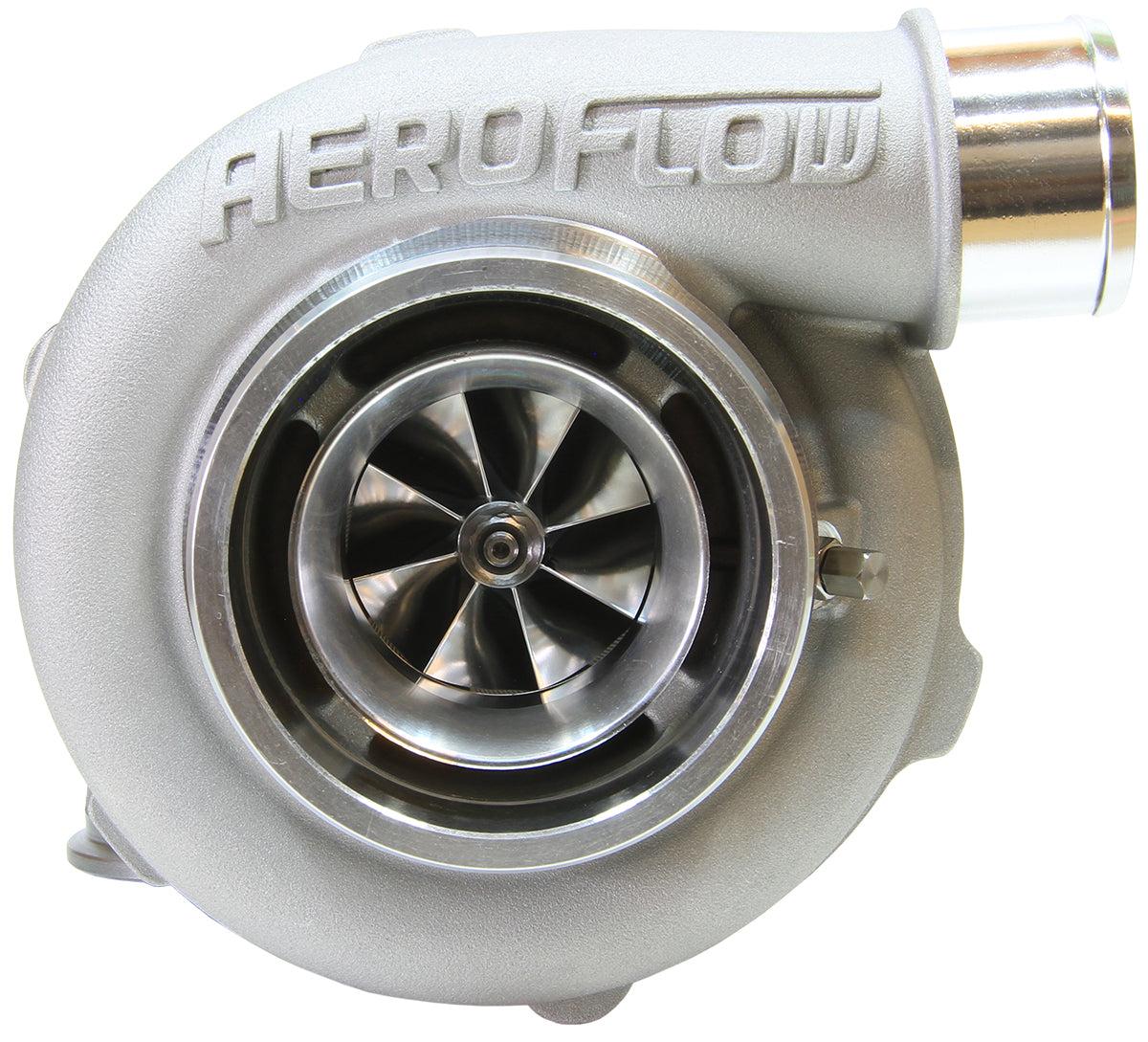 BOOSTED 5455 .83 Turbocharger 340-650HP Rating - Natural Cast Finish (External Wastegate, V-Band Inlet & Exhaust Flanges)