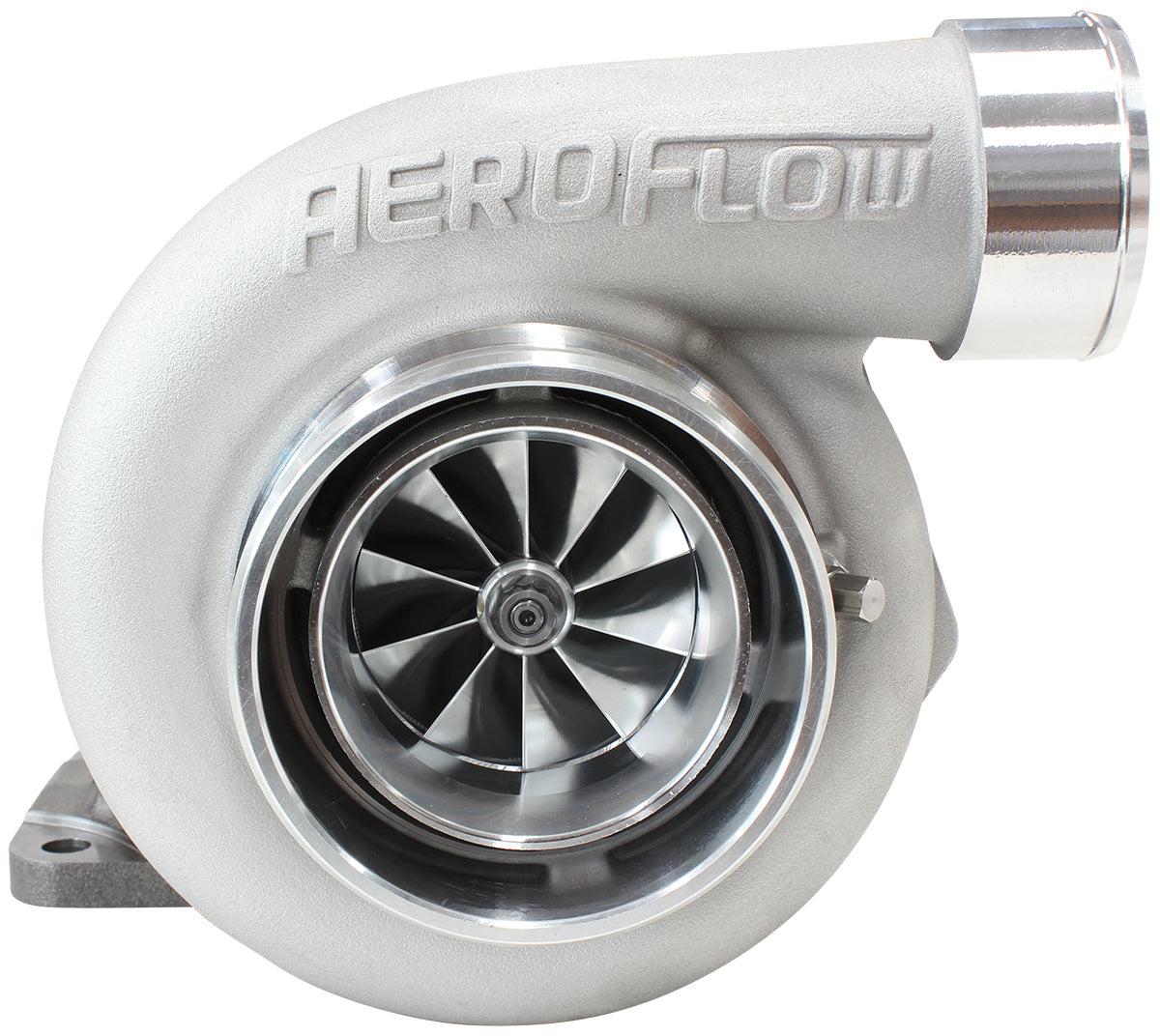 BOOSTED 6362 .82 T4 Turbocharger 450-850HP Rating - Natural Cast Finish (External Wastegate, T4 Inlet Flange, V-Band Exhaust Flange)