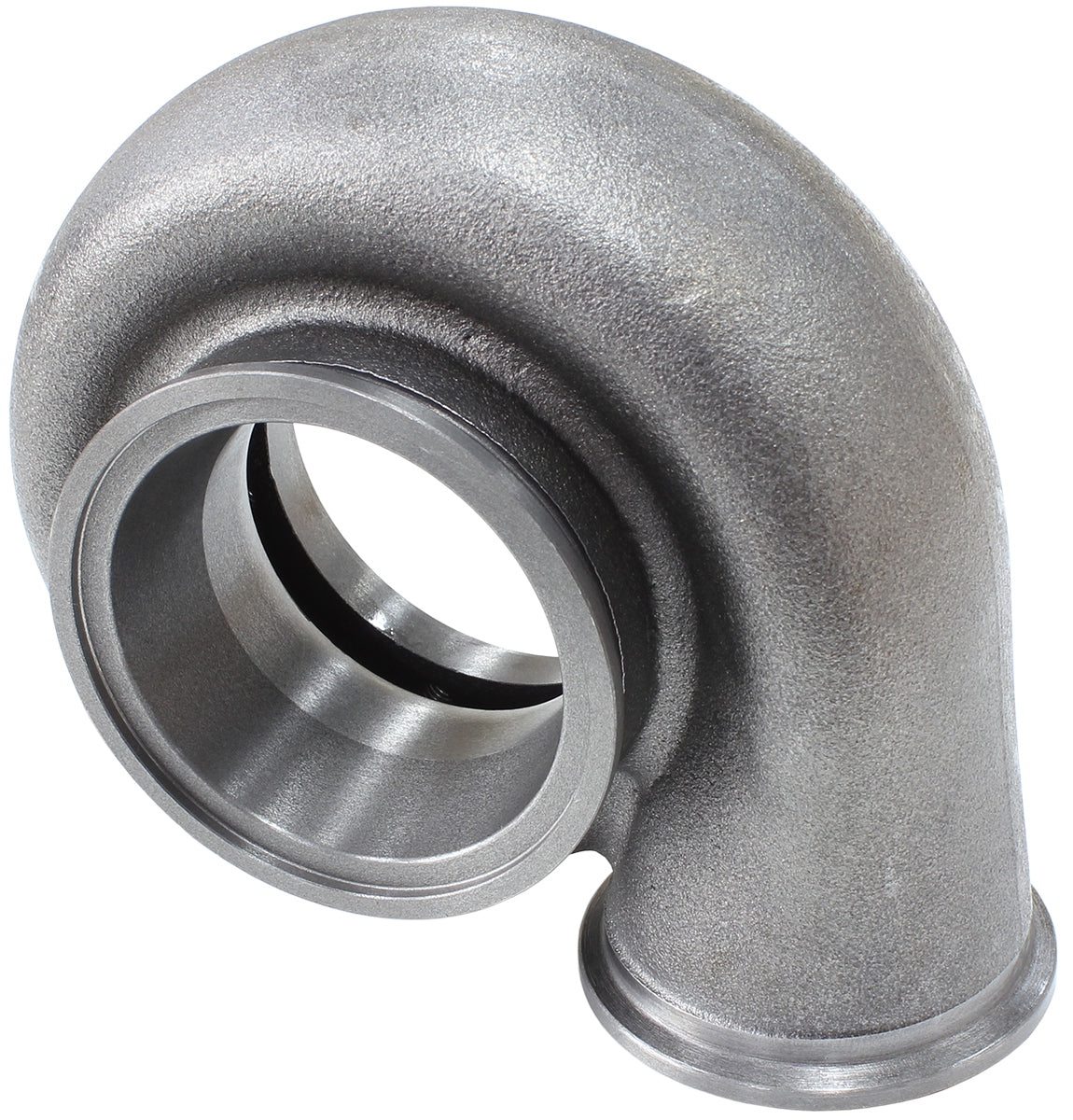 Turbo Exhaust Housing (Suit All Aeroflow 62.3mm Exhaust Turbine Wheel With V-Band Mount, .83 A/R, Cast Iron)