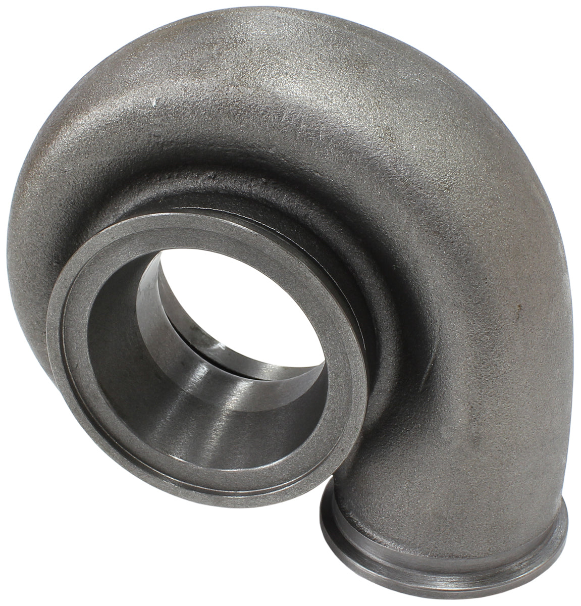 Turbo Exhaust Housing (Suit All Aeroflow 55mm Exhaust Turbine Wheel With V-Band Mount, 1.01 A/R, Cast Iron)