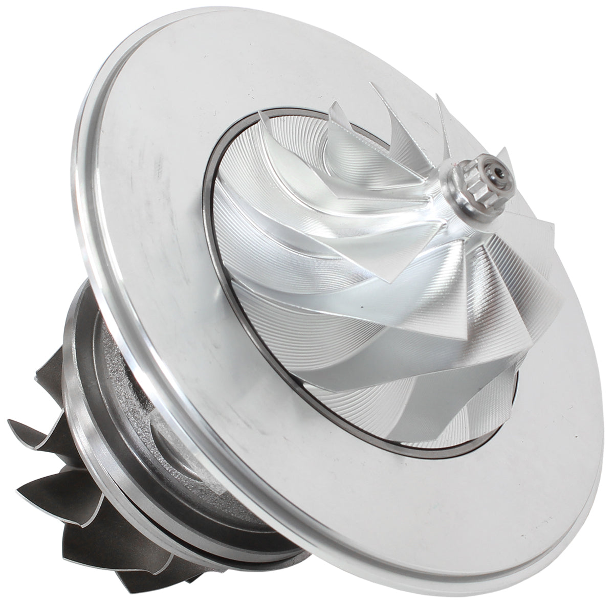 BOOSTED 6662 Turbocharger Core Only (Dual Ball Bearing, Reverse Rotation, No Housing)