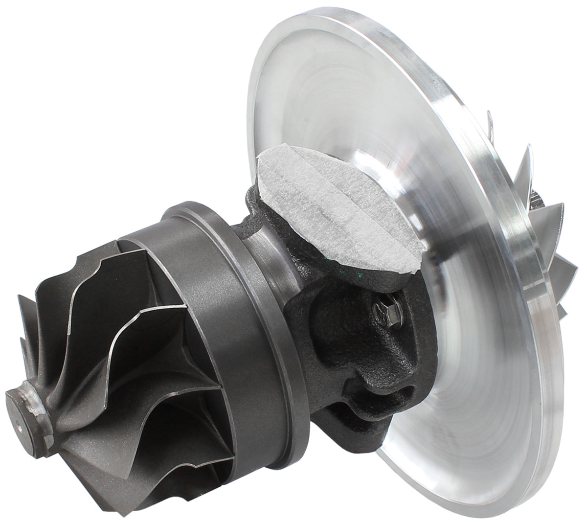 BOOSTED 6973 Turbocharger Core Only (Dual Ball Bearing, No Housing)