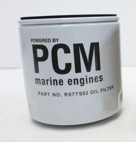 PCM Pleasurecraft Marine PCMR077002 Oil Filter Non Remote Chevy