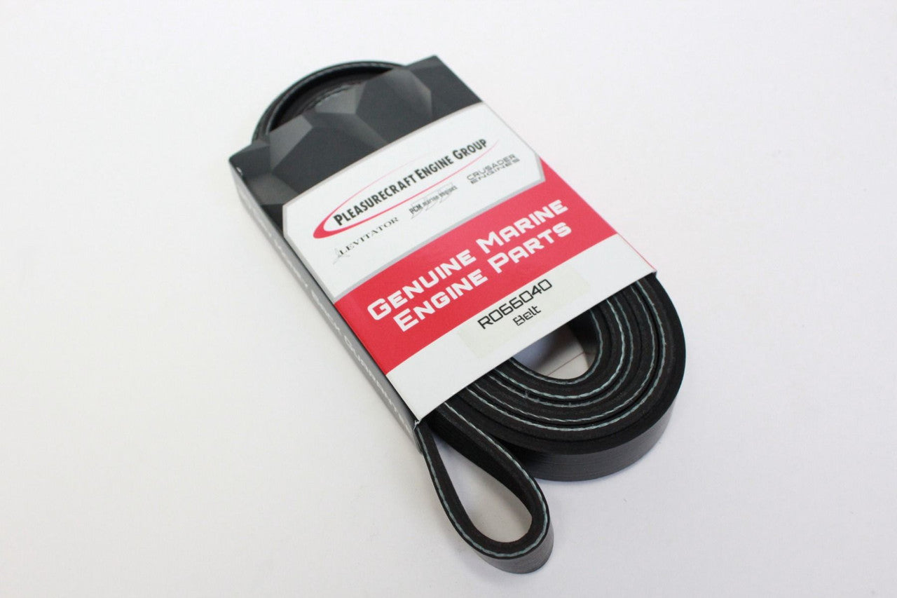 Pleasurecraft Marine PCMR066040 PCM Belt Serpentine (Gen-5) / Rev D (Offset Circ Pump)