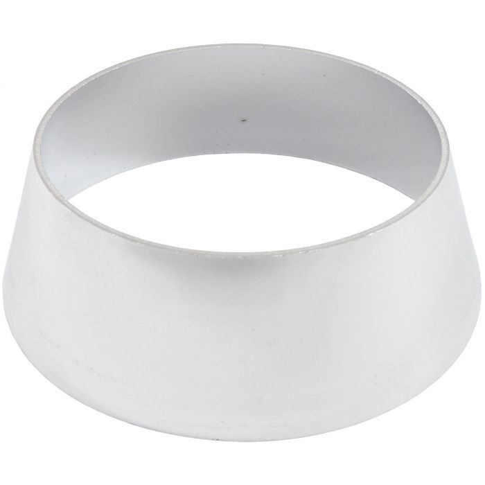 Aeroflow AF8688-450-500 4-1/2" to 5" Aluminium Transition Cone 114mm up to 127mm, Overall Length of 21mm (0.826")