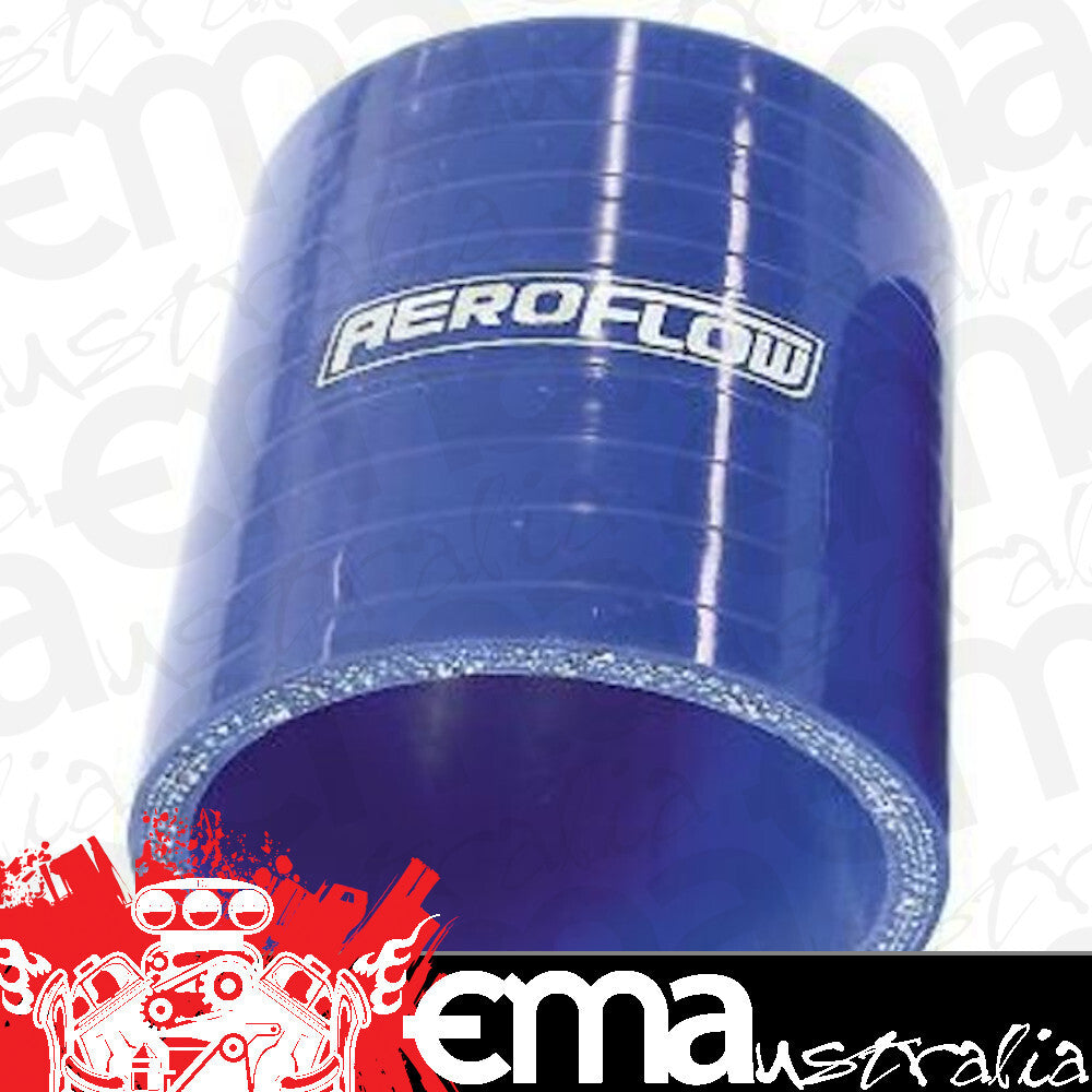 Aeroflow AF9001-075 Silicone Hose Str Blue I.D .75" 19mm Wall 4.5mm 76mm Long AF9001-075