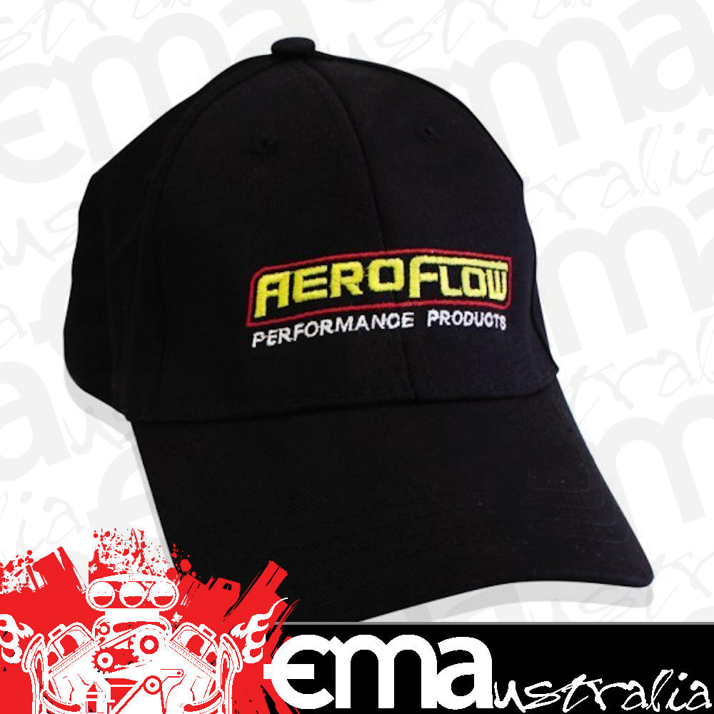 Aeroflow Black Cap (Flex Fit,)