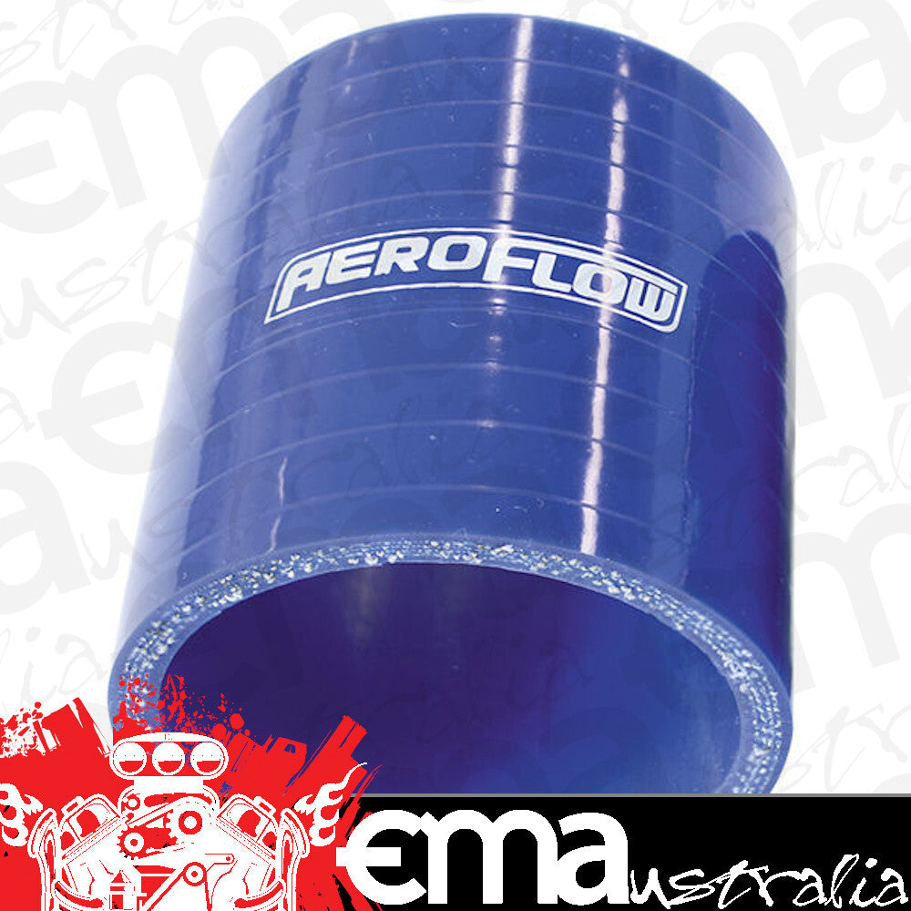 Aeroflow Performance Products AF9001-350 Silicone Hose Str Blue I.D 3.50" 88mm Wall 5.3mm 76mm Long AF9001-350