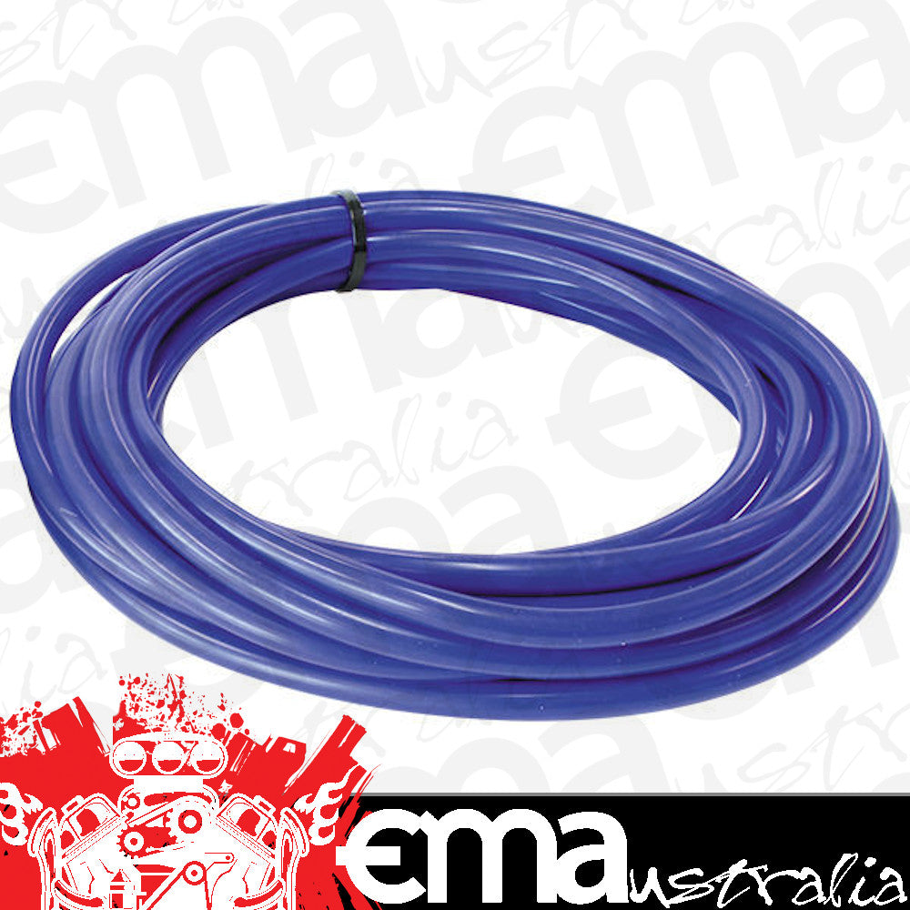 Aeroflow Performance Products AF9031-025-25 Silicone Vacuum Hose Blue I.D 1/4" 6mm Wall 3mm 25 Foot 7.6M Roll 9031-025-25