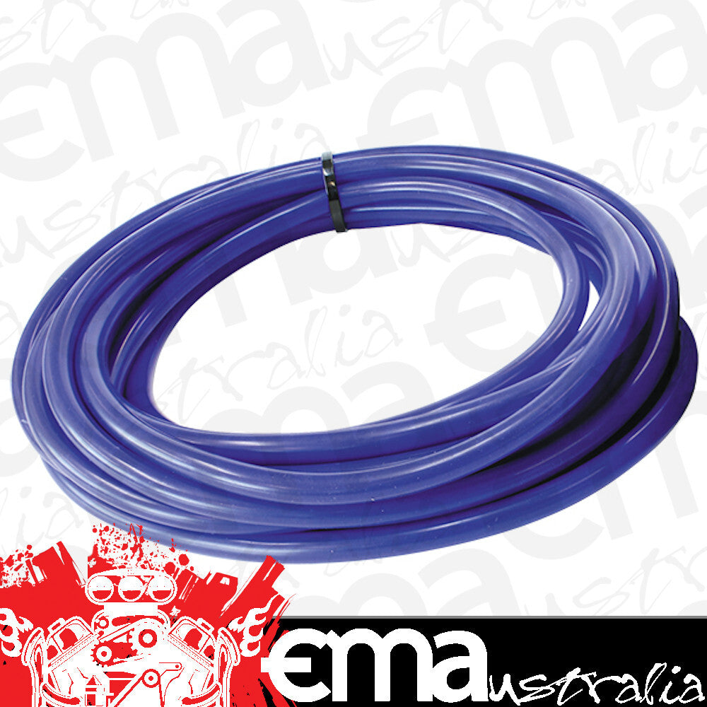 Aeroflow AF9031-025-5 Silicone Vacuum Hose Blue I.D 1/4" 6mm Wall 3mm 5 Foot 1.5M Roll 9031-025-5