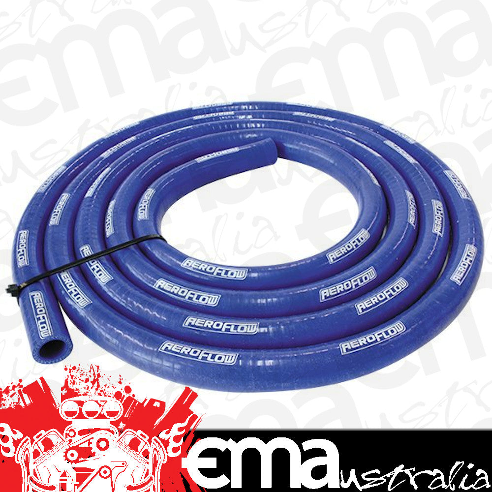 Aeroflow AF9051-100-13 Silicone Heater Hose Blue I.D 1" 25mm 13 Foot Length 4M Long 9051-100-13