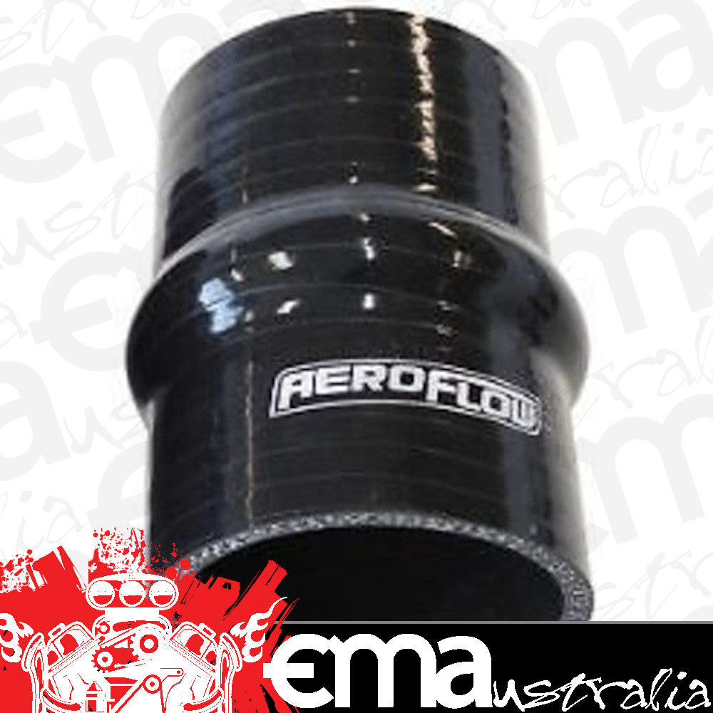 Aeroflow Performance Products AF9211-350 Silicone Hump Hose Str Black I.D 3.50" 90mm Wall 5.3mm 100mm Long AF9211-350