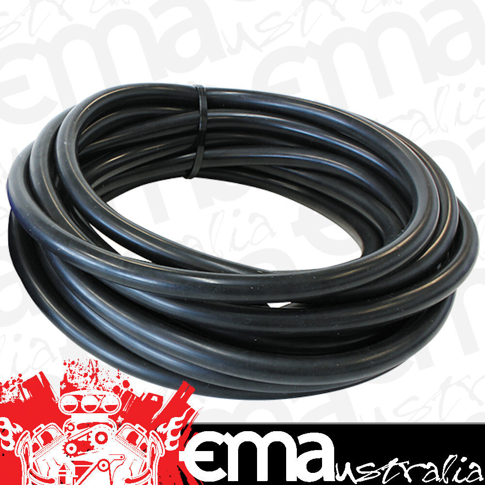 Aeroflow Performance Products AF9231-012-5 Silicone Vacuum Hose Black I.D1/8" 3mm Wall 2.5mm 5 Foot 1.5M Roll 9231-012-5