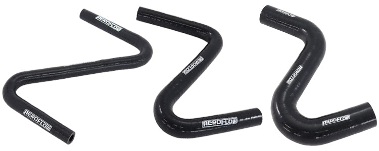 Aeroflow AF9240-175 Z Bend Silicone Heater Hoses